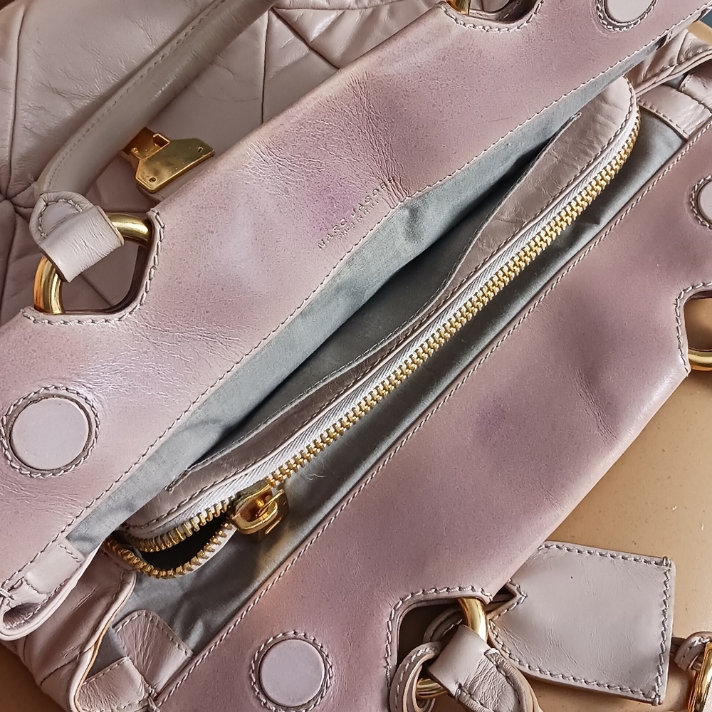 Marc Jacobs Patchwork Kle8n Satchrl Bag With Dust Bag - Picture 13 of 16